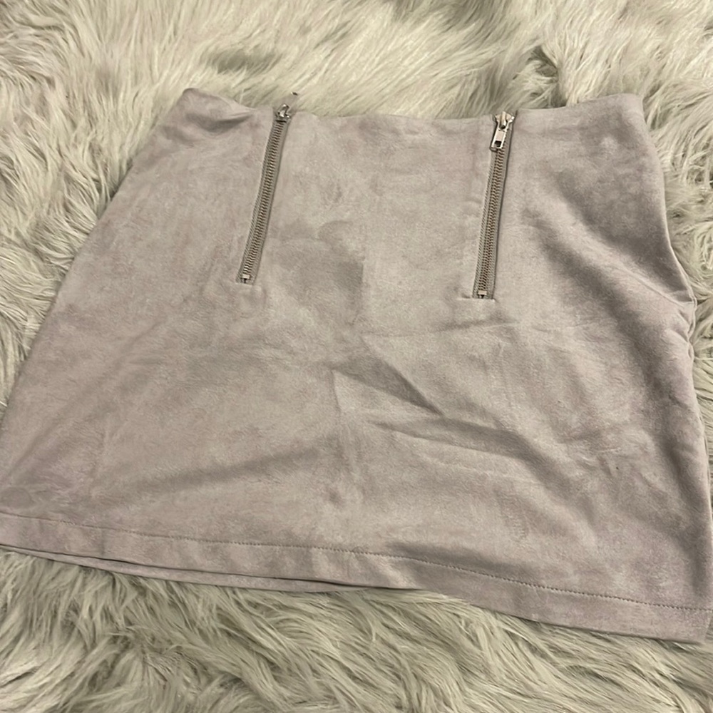 Zip up skirt